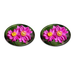 Flower Cufflinks (oval) by Siebenhuehner