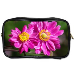 Flower Travel Toiletry Bag (one Side) by Siebenhuehner