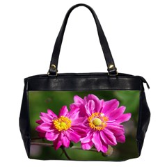 Flower Oversize Office Handbag (two Sides) by Siebenhuehner