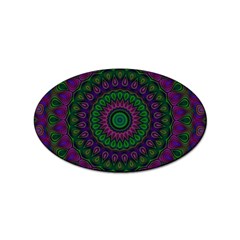 Mandala Sticker (oval) by Siebenhuehner