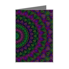 Mandala Mini Greeting Card by Siebenhuehner