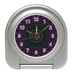 Mandala Desk Alarm Clock Front