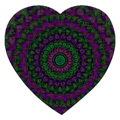 Mandala Jigsaw Puzzle (heart) by Siebenhuehner