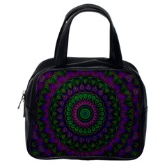 Mandala Classic Handbag (one Side) by Siebenhuehner