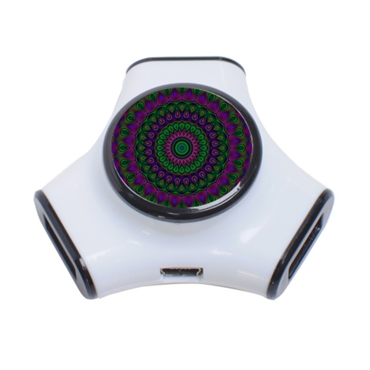 Mandala 3 Port USB Hub