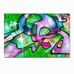 Graffity Postcard 4 x 6  (10 Pack) by Siebenhuehner