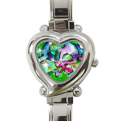 Graffity Heart Italian Charm Watch 