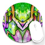 Graffity 8  Mouse Pad (Round) Front