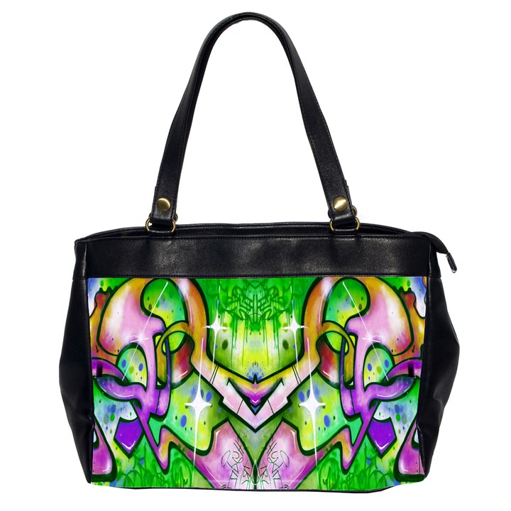 Graffity Oversize Office Handbag (Two Sides)