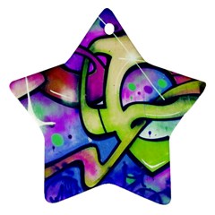 Graffity Star Ornament