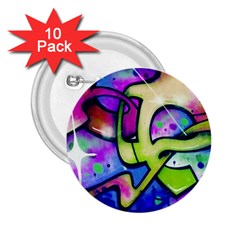 Graffity 2.25  Button (10 pack)