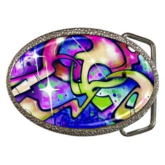 Graffity Belt Buckle (oval) by Siebenhuehner