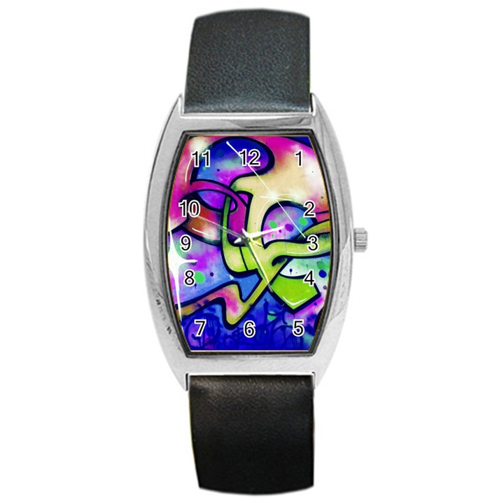 Graffity Tonneau Leather Watch