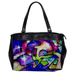 Graffity Oversize Office Handbag (one Side) by Siebenhuehner