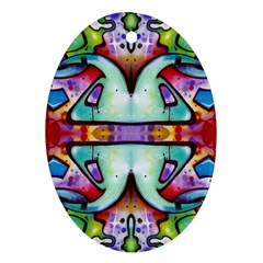 Graffity Oval Ornament by Siebenhuehner