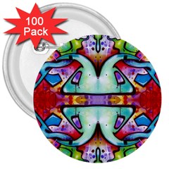 Graffity 3  Button (100 Pack) by Siebenhuehner