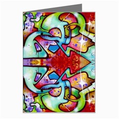 Graffity Greeting Card by Siebenhuehner