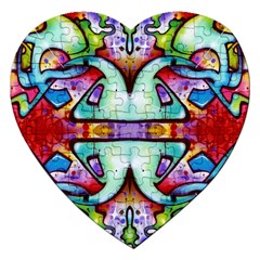 Graffity Jigsaw Puzzle (heart) by Siebenhuehner