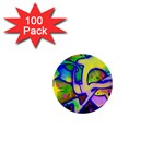 Graffity 1  Mini Button (100 pack) Front