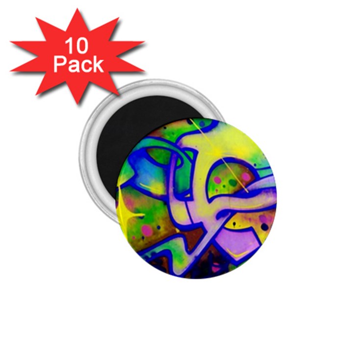 Graffity 1.75  Button Magnet (10 pack)