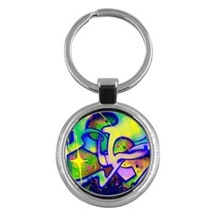 Graffity Key Chain (round) by Siebenhuehner