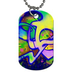 Graffity Dog Tag (two-sided)  by Siebenhuehner