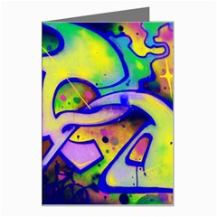 Graffity Greeting Card by Siebenhuehner