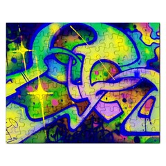 Graffity Jigsaw Puzzle (rectangle) by Siebenhuehner