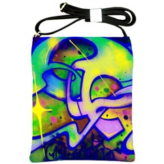 Graffity Shoulder Sling Bag by Siebenhuehner