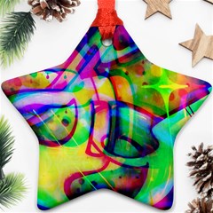 Graffity Star Ornament by Siebenhuehner