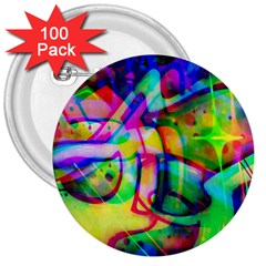 Graffity 3  Button (100 Pack) by Siebenhuehner