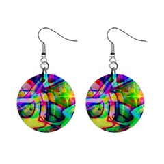 Graffity Mini Button Earrings by Siebenhuehner