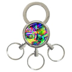 Graffity 3-ring Key Chain by Siebenhuehner