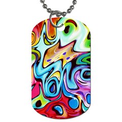 Graffity Dog Tag (one Sided) by Siebenhuehner