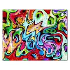 Graffity Jigsaw Puzzle (rectangle) by Siebenhuehner