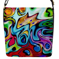 Graffity Flap Closure Messenger Bag (small) by Siebenhuehner