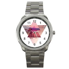 Triangles Sport Metal Watch