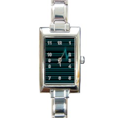 I m Alive Rectangular Italian Charm Watch by PaolAllen2