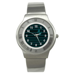 I m Alive Stainless Steel Watch (slim) by PaolAllen2