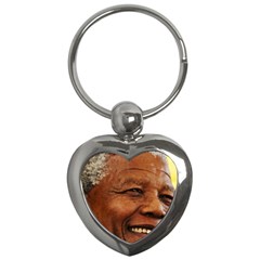 Mandela Key Chain (heart) by MORE4MANDELA