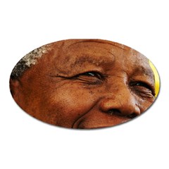 Mandela Magnet (oval) by MORE4MANDELA