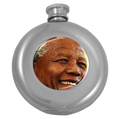 Mandela Hip Flask (round) by MORE4MANDELA