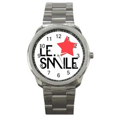 Le  Smile Sport Metal Watch