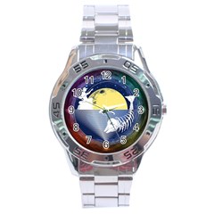 Fishing Dead Stainless Steel Watch by Contest1763580