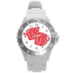 my lucky time Plastic Sport Watch (Large) Front