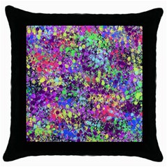 Fantasy Black Throw Pillow Case