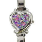 Fantasy Heart Italian Charm Watch  Front