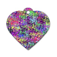 Fantasy Dog Tag Heart (One Sided) 