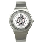  delicious Stainless Steel Watch (Slim) Front