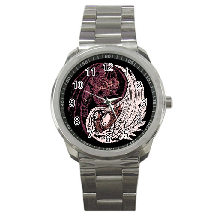 YinYang Sport Metal Watch